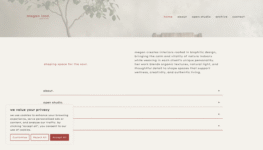 Een website gemaakt voor mijn portfolio Keller SEO voor Megan Izod.