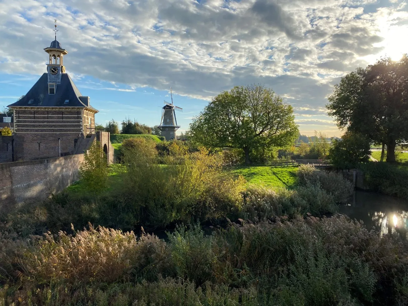 Luchtfoto van Gorinchem