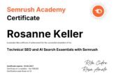 Technical SEO and AI Search certificaat van Keller SEO {{brizy_dc_image_alt imageSrc=